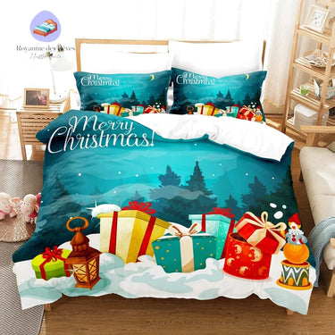 Housse de Couette Noel Cadeau